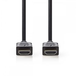 HDMI dugó-HDMI dugó kábel 2m Ethernettel