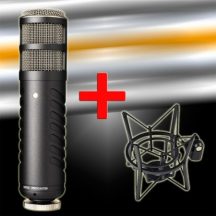 Rode Procaster mikrofon + PSM1 rezgésgátló fogó