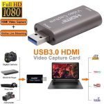   HDMI Video felvétel és élő közvetítés / LIVE STREAMING (1080P, 60Hz, USB3.0)