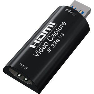   HDMI Video felvétel és élő közvetítés / LIVE STREAMING (1080P, 30Hz, USB2.0)