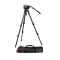 Manfrotto 504HD 535K extra magas videóállvány carbon lábakkal (max.184cm!)