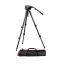 Manfrotto 504HD 535K extra magas videóállvány carbon lábakkal (max.184cm!)