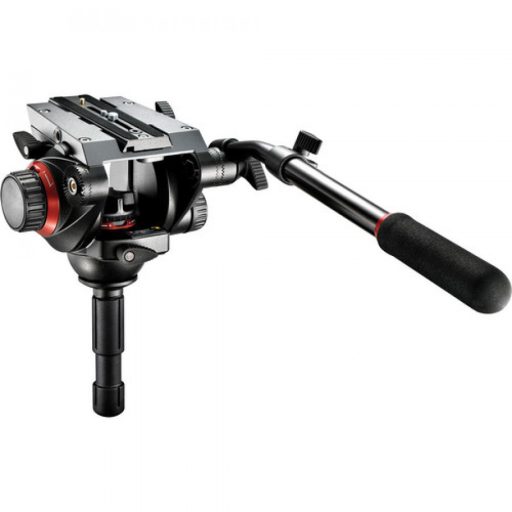 Manfrotto 504HD 535K extra magas videóállvány carbon lábakkal (max.184cm!)