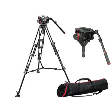 Manfrotto 509HD, 545BK profi kameraállvány szett
