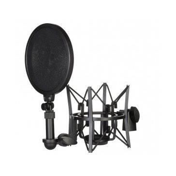 Rode SM6 rezgésgátló mikrofonfogó és POP filter