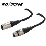 Roxtone XLR-XLR árnyékolt mikrofon kábel 3m