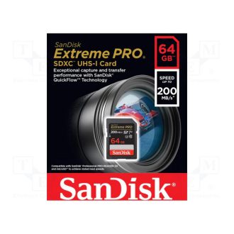 SanDisk 64Gb 4K Extreme PRO SDXC kártya