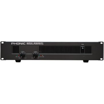 Phonic MAX2500 Plus Végerősítő, 2x750W/4Ohm