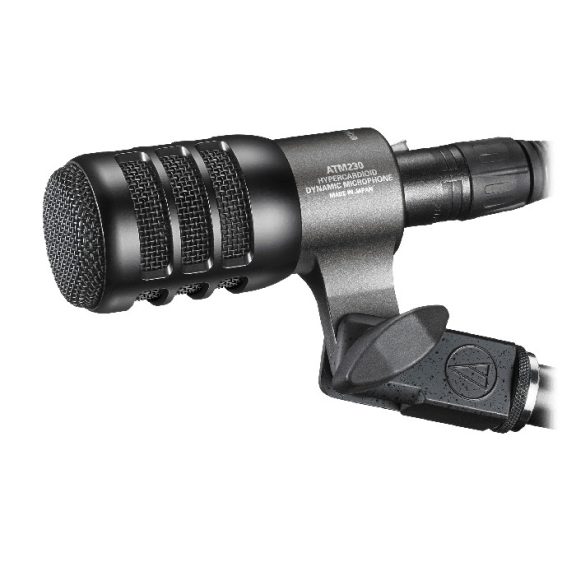 Audio Technica ATM230 Hiperkardioid dinamikus hangszermikrofon Audio Technica ATM230 Hiperkardioid dinamikus hangszermikrofon