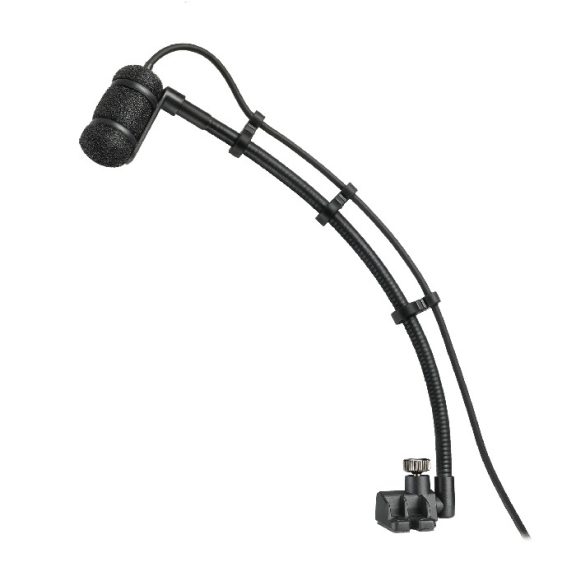 Audio Technica ATM350SL Kardioid kondenzátor hangszermikrofon felületre szerelhető adapterrel, hosszú hattyúnyakkal Audio Technica ATM350SL Kardioid kondenzátor hangszermikrofon felületre szerelhető adapterrel, hosszú hattyúnyakkal