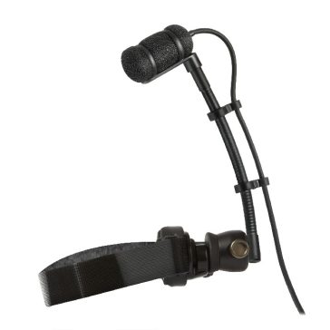  Audio Technica ATM350W Fafúvosokra szerelhető kardioid kondenzátor hangszermikrofon