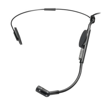   Audio Technica ATM73A Kardioid kondenzátor fejpántos mikrofon, tápmodul nélkül, szabad kábelvéggel