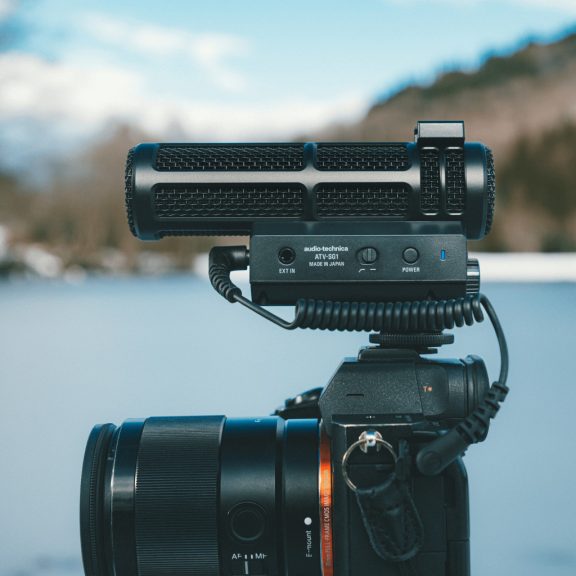 Audio Technica ATV-SG1 kamerára szerelhető irányított mikrofon
