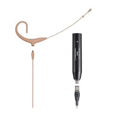   Audio Technica BP892x-TH szubminiatűr omnidirekcionális kondenzátor fejmikrofon (bézs)