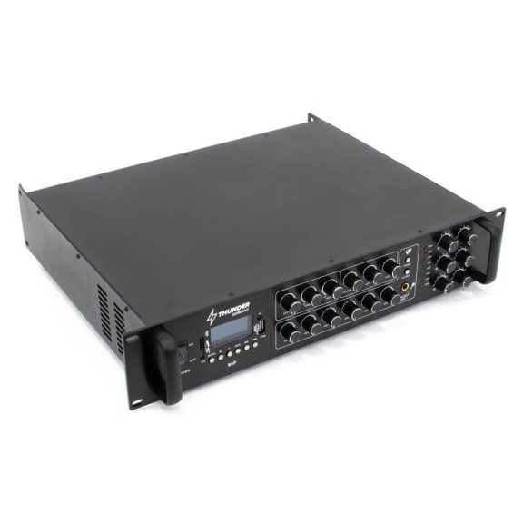 Thunder BSP200 6 csatornás / 6 zónás 100V ERŐSÍTŐ (200W) + Bluetooth + FM