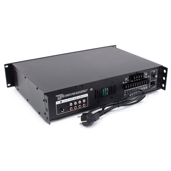 Thunder BSS120 5 csatornás / 6 zónás 100V ERŐSÍTŐ (120W) + Bluetooth + FM