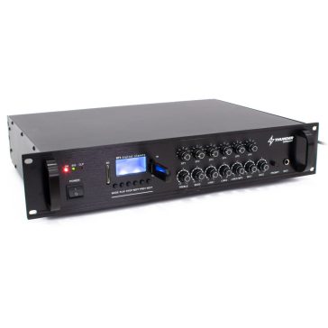   Thunder BSS800 5 csatornás / 6 zónás 100V ERŐSÍTŐ (800W) + Bluetooth + FM