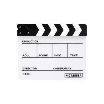 Caruba profi filmes csapó tábla - fehér (D147421)