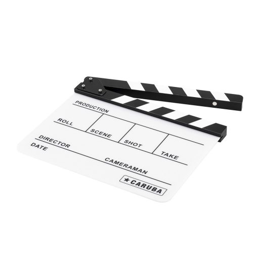 Caruba profi filmes csapó tábla - fehér (D147421)