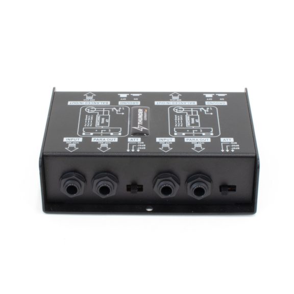 Thunder DBOX-2 Passzív stereo Di-Box, zajszűrő