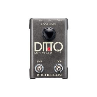   TC Helicon Ditto Mic Looper ének és akusztikus hangszerekhez pedál