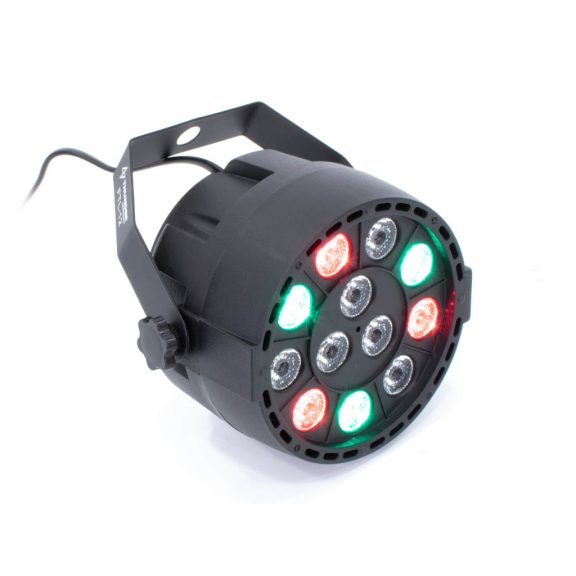Thunder FTL12 FlatPAR RGBW (12x1W) DMX LED reflektor