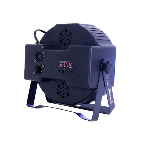 Thunder FTL18 FlatPAR RGB (18x1W) DMX LED reflektor, színező