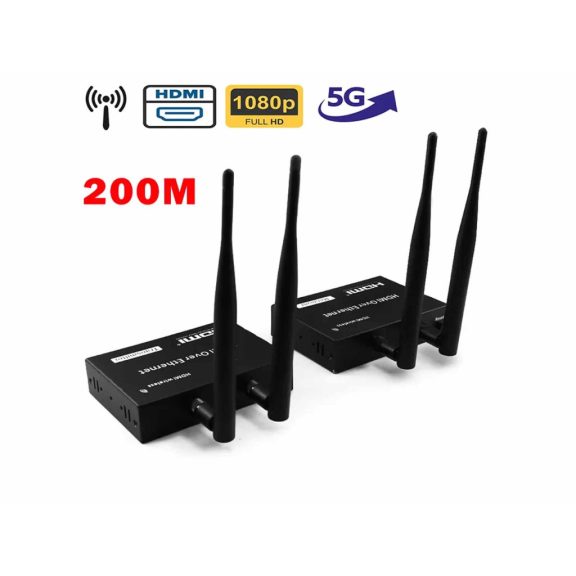 Thunder HDX-200, vezeték nélküli HDMI hosszabbító adapter (200m)