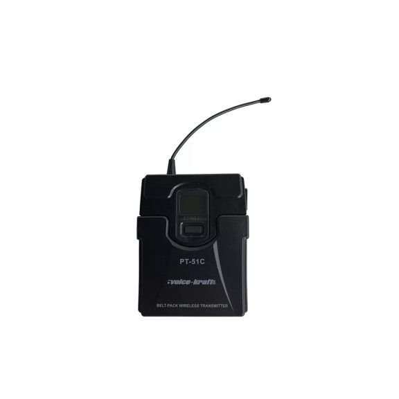 Voice-Kraft JRU-602/LT-4A/PT-51C UHF zsebadós mikrofon szett 2 db csíptetős mikrofonnal