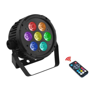 Thunder LP-79 (7x9W) RGBWA LED PAR fényeffekt + DMX + UV