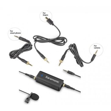   Saramonic LavMic prémium csíptetős mikrofon (telefonhoz, GOPRO, DSLR)