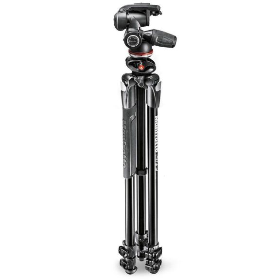 Manfrotto MK290DUA3-3W 290 Dual kit alu 3 szekciós állvány 90° oszloppal + 3D fej