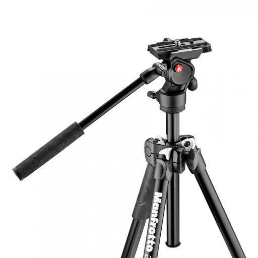 Manfrotto MK290LTA3-V Light alu tripod kit fluid video fejjel