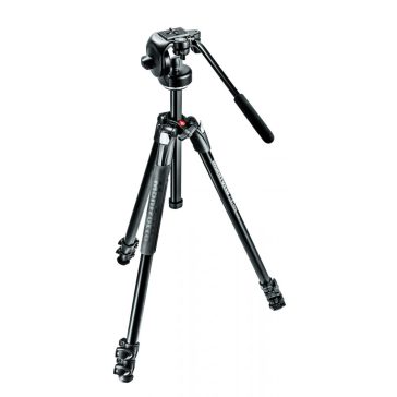   Manfrotto MK290XTA3-2W Xtra kit alu 3 szekciós állvány + fluid fej