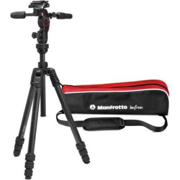   Manfrotto Befree GT PRO 3-utas alu állvány (10 év gar!) (MKBFRTA4GTFB-3W)