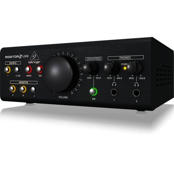 Behringer MONITOR2USB High-end fejhallgató erősítő Behringer MONITOR2USB High-end fejhallgató erősítő