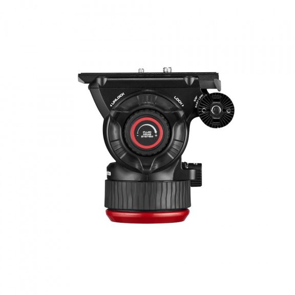 Manfrotto MVK504XTWINGA fluid videó fej alu ikerlábas állvánnyal földterpesszel