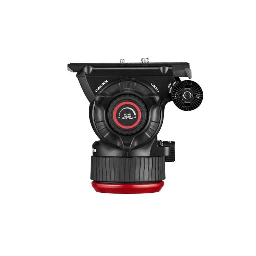Manfrotto MVK504XTWINMC fluid videó fej karbon ikerlábas állvánnyal, középterp. 