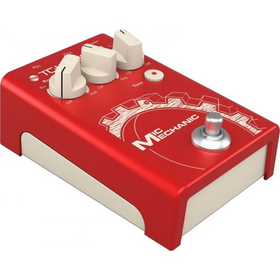 TC Helicon Mic Mechanic 2 zengető/visszhang pedál TC Helicon Mic Mechanic 2 zengető/visszhang pedál