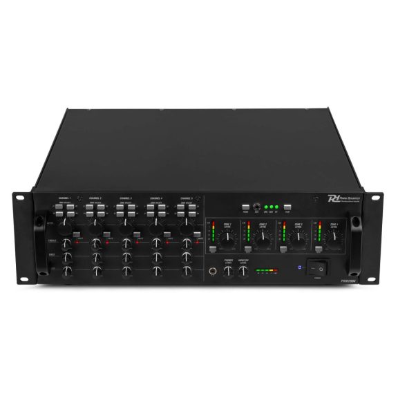 Power Dynamics PAM2004, 4 csatornás 200W mátrix erősítő Power Dynamics PAM2004, 4 csatornás 200W mátrix erősítő