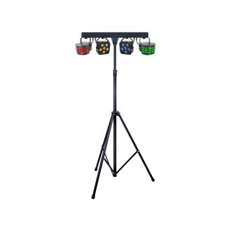   Thunder PARTYBAR202 2x RGBW LED PAR + 2x RGBW Derby fényeffekt szett