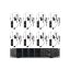 Power Dynamics PD528B UHF vezeték nélküli mikrofonkészlet + 8 db fejmikrofon szett