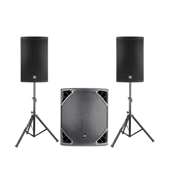 Power Dynamics PD615SET (2x400W + 1x500W) AKTÍV hangfalszett Power Dynamics PD615SET (2x400W + 1x500W) AKTÍV hangfalszett