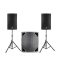 Power Dynamics PD615SET (2x400W + 1x500W) AKTÍV hangfalszett