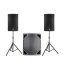 Power Dynamics PD615SET (2x400W + 1x500W) AKTÍV hangfalszett