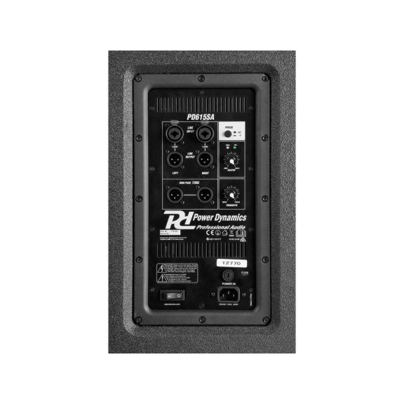 Power Dynamics PD615SET (2x400W + 1x500W) AKTÍV hangfalszett Power Dynamics PD615SET (2x400W + 1x500W) AKTÍV hangfalszett