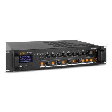   Power Dynamics PDV240MP3 5 csatornás / 4 zónás 100V erősítő (240W) + Bluetooth + FM