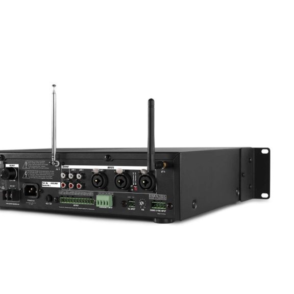Power Dynamics PDV360MP3 5 csatornás / 4 zónás 100V erősítő (360W) + Bluetooth + FM