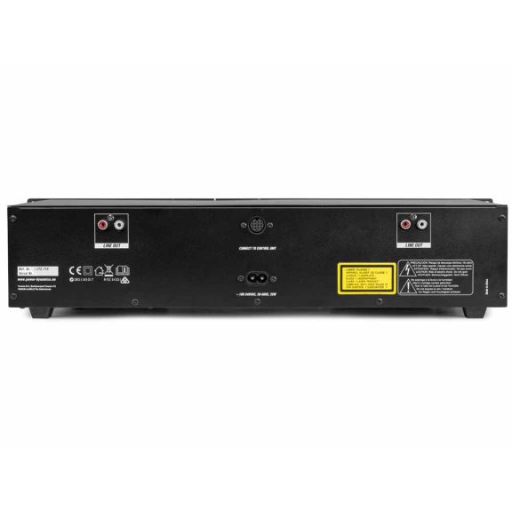 Power Dynamics PDX350 dupla CD/USB lejátszó