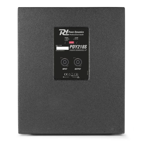Power Dynamics PDY218S Passzív mélyláda, 18″ 1000W